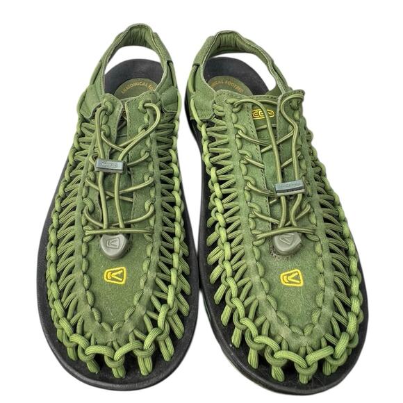 Keen Men’s Uneek Green Trail Hiking Water Sandals Size US 10 - Picture 7 of 10